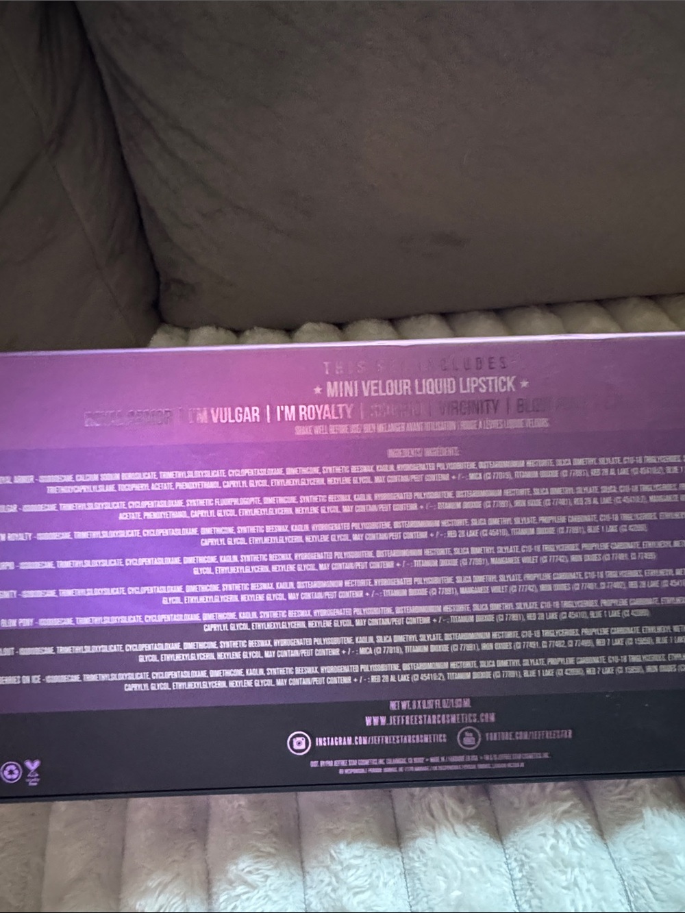 Jeffree Star QUEEN B Mini Velour Liquid Lipsticks Limited Edition Discontinued - Picture 7 of 9